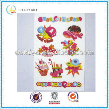 Fashion cartoon tattoo sticker for children